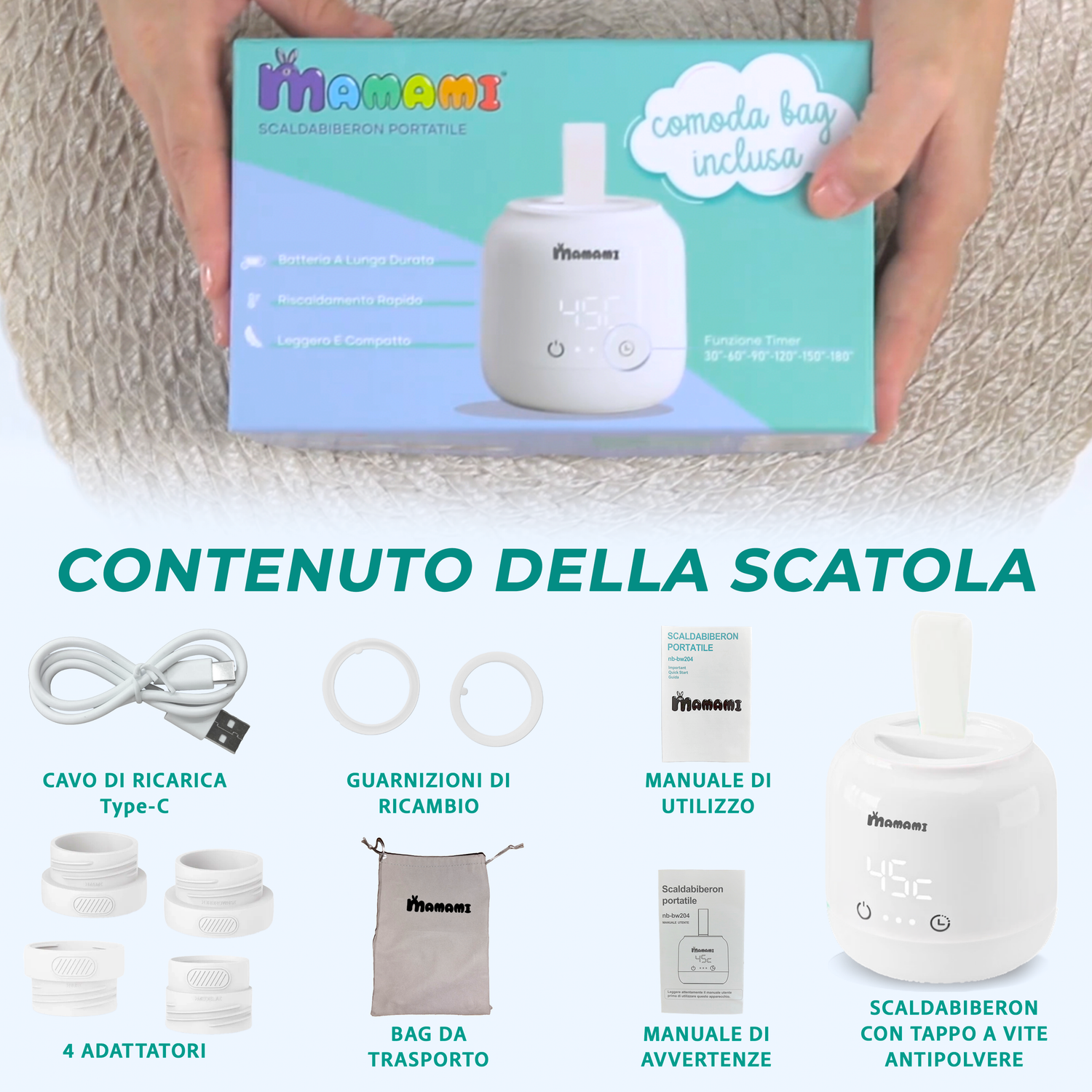 Cosa trovi nella confezione