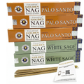 SET GOLDEN NAG (Set Salvia bianca & Palo Santo)