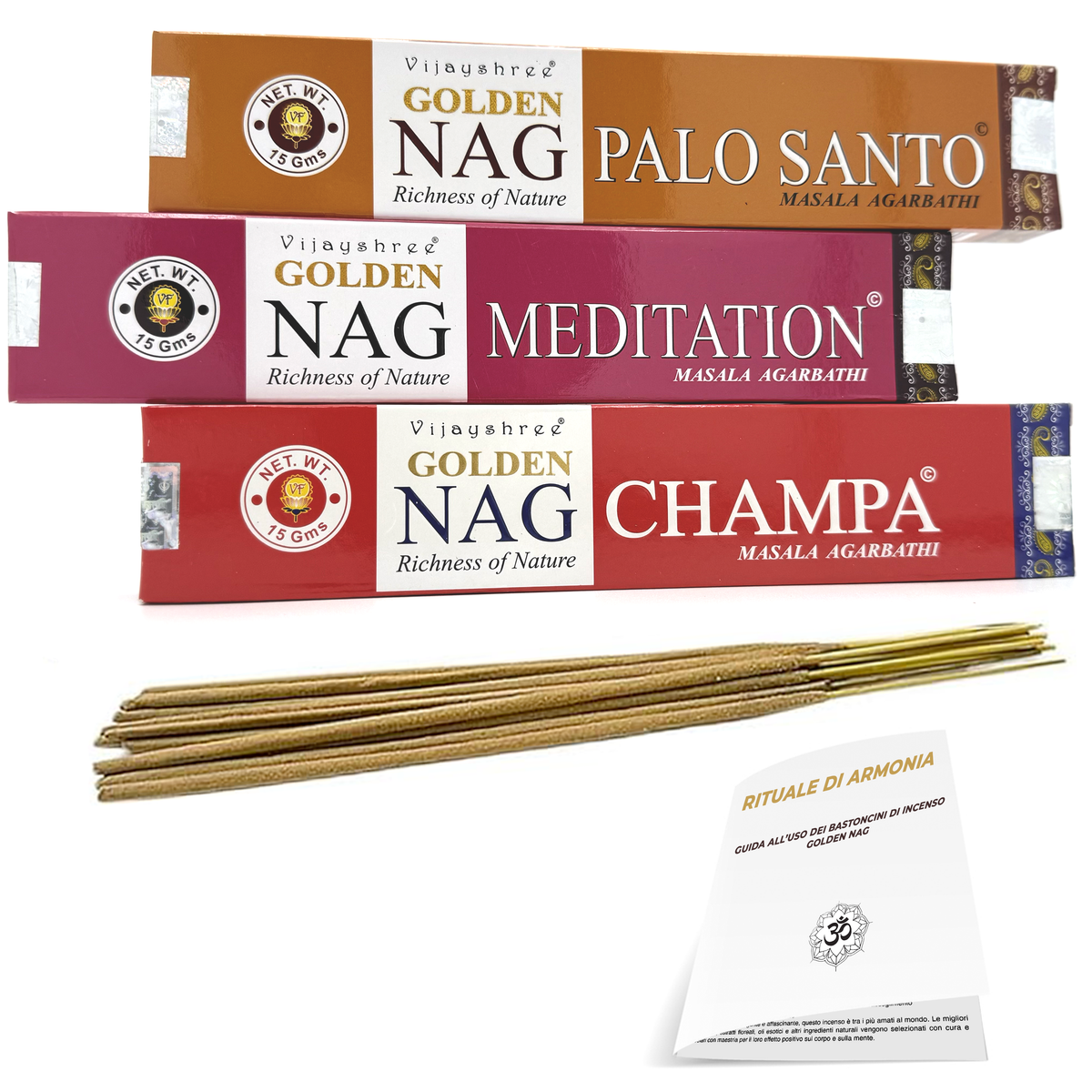 SET GOLDEN NAG ( Essenza Spirituale)