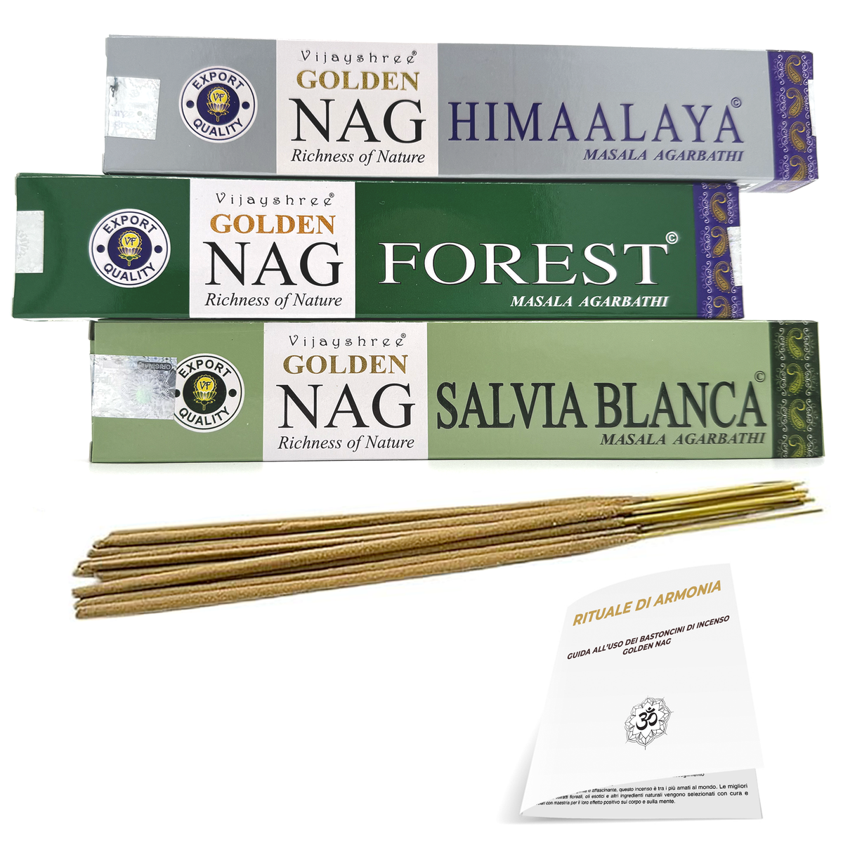 SET GOLDEN NAG (Set Respiro della Natura)