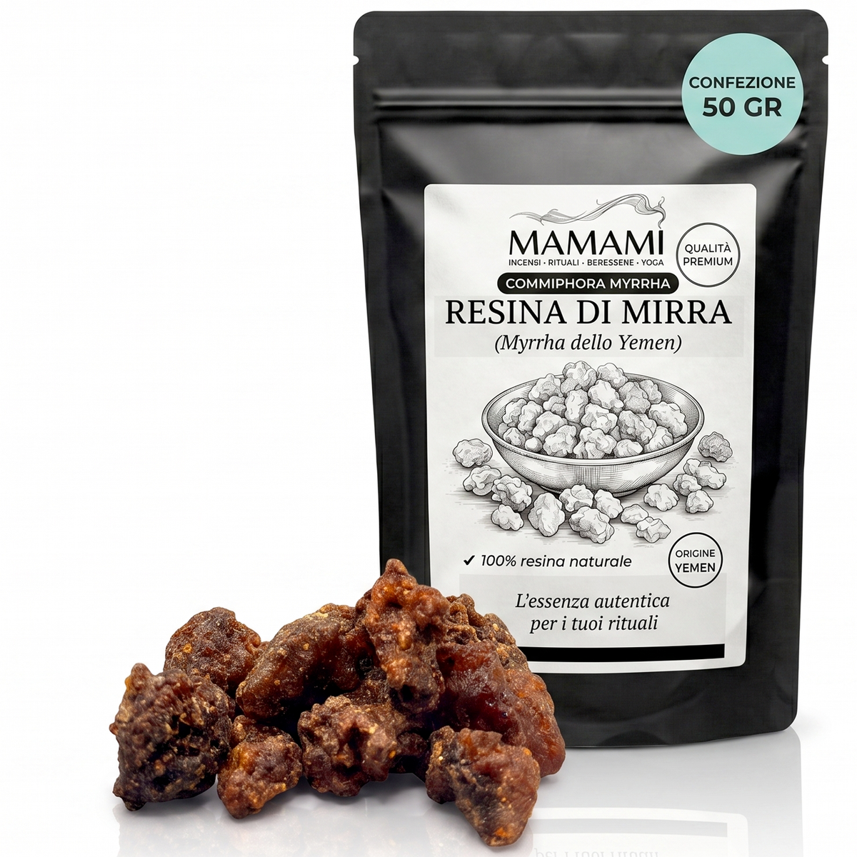 Mirra di Socotra — Resina naturale 50 g