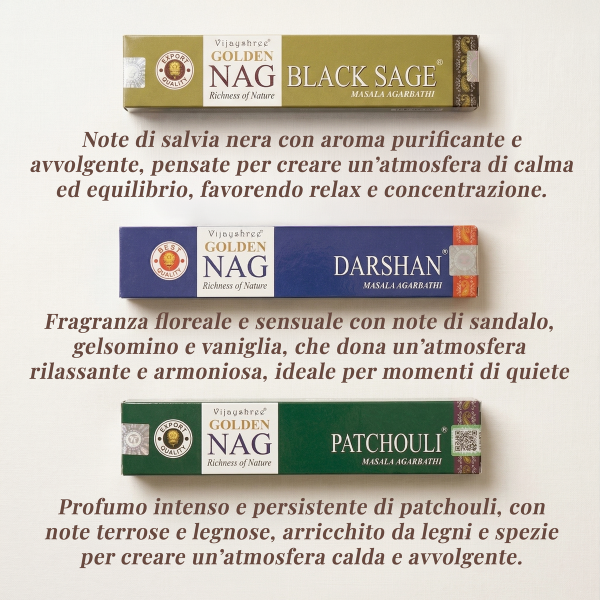 SET GOLDEN NAG (Set Rituali Sacri)