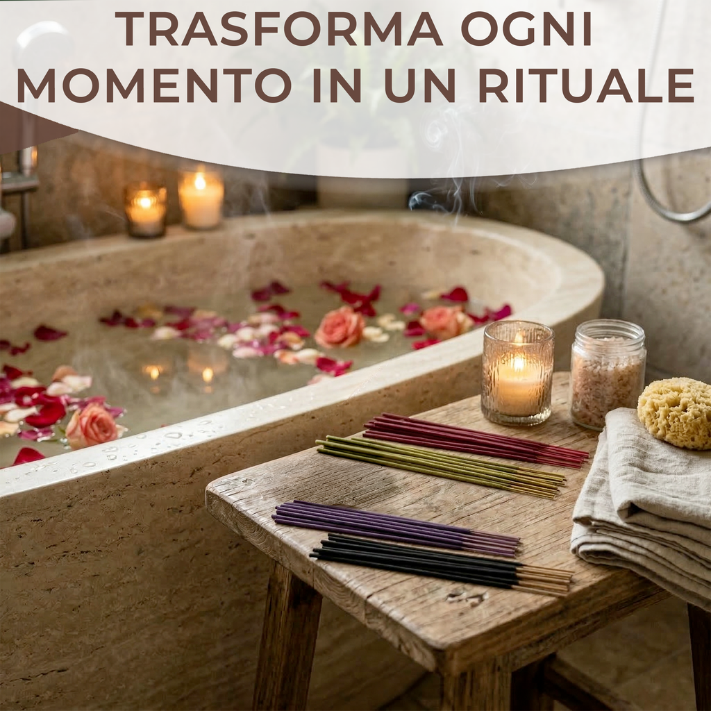120 Bastoncini Aromatici dall’India (6 Fragranze)