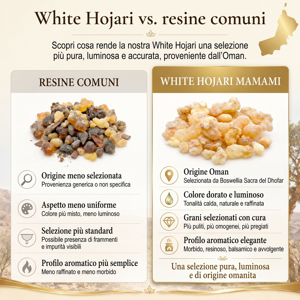 Resina Royal white Hojari 50 g
