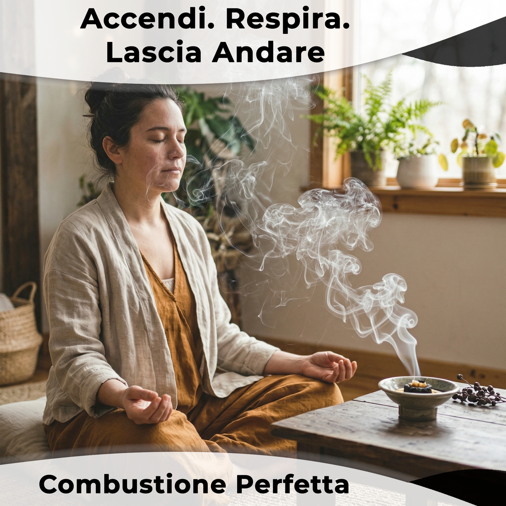 Carboncini per Incenso 33 mm