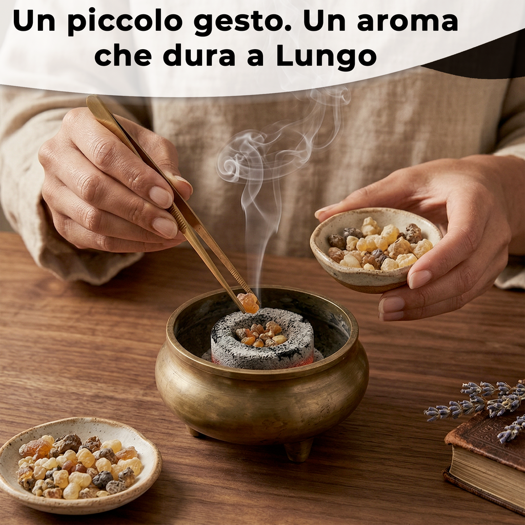 Carboncini per Incenso 33 mm