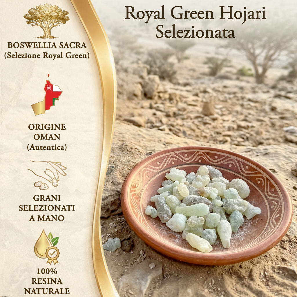 Resina Royal Green Hojari 50 g
