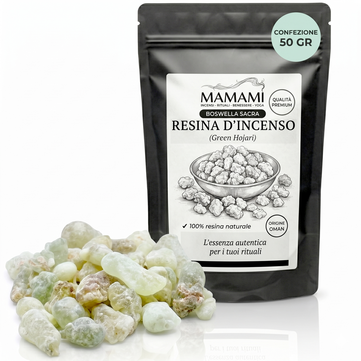 Resina Royal Green Hojari 50 g