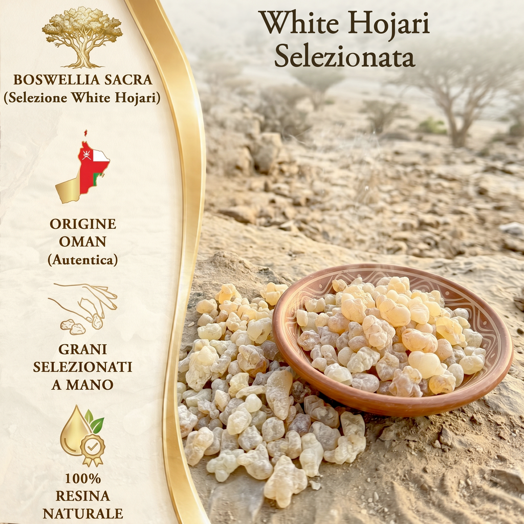 Resina Royal white Hojari 50 g