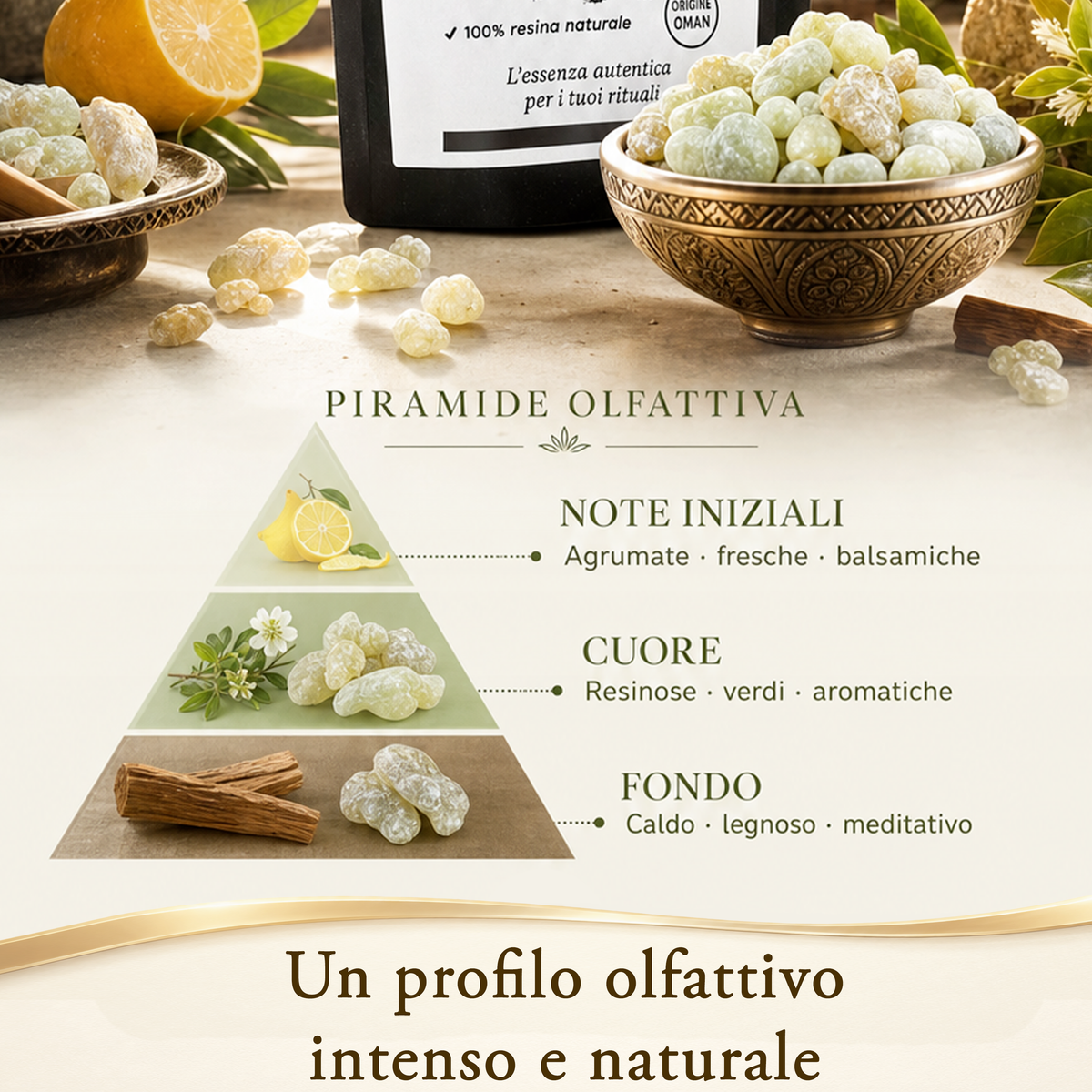 Resina Royal Green Hojari 50 g