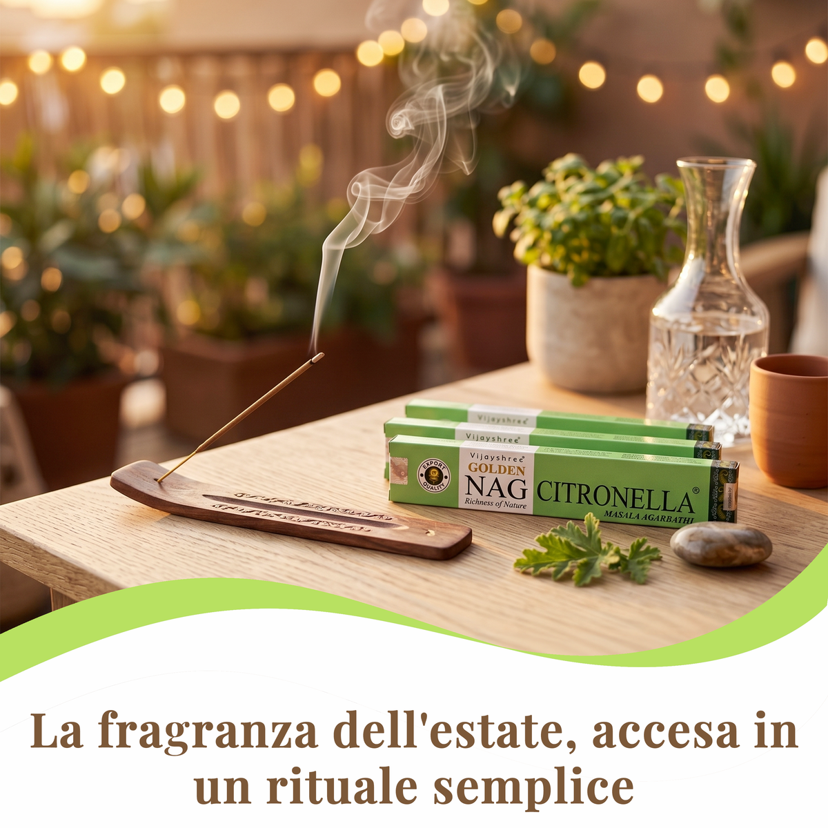 SET GOLDEN NAG (Set Citronella)