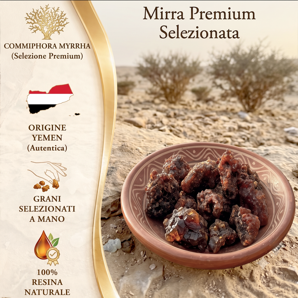 Mirra di Socotra — Resina naturale 50 g