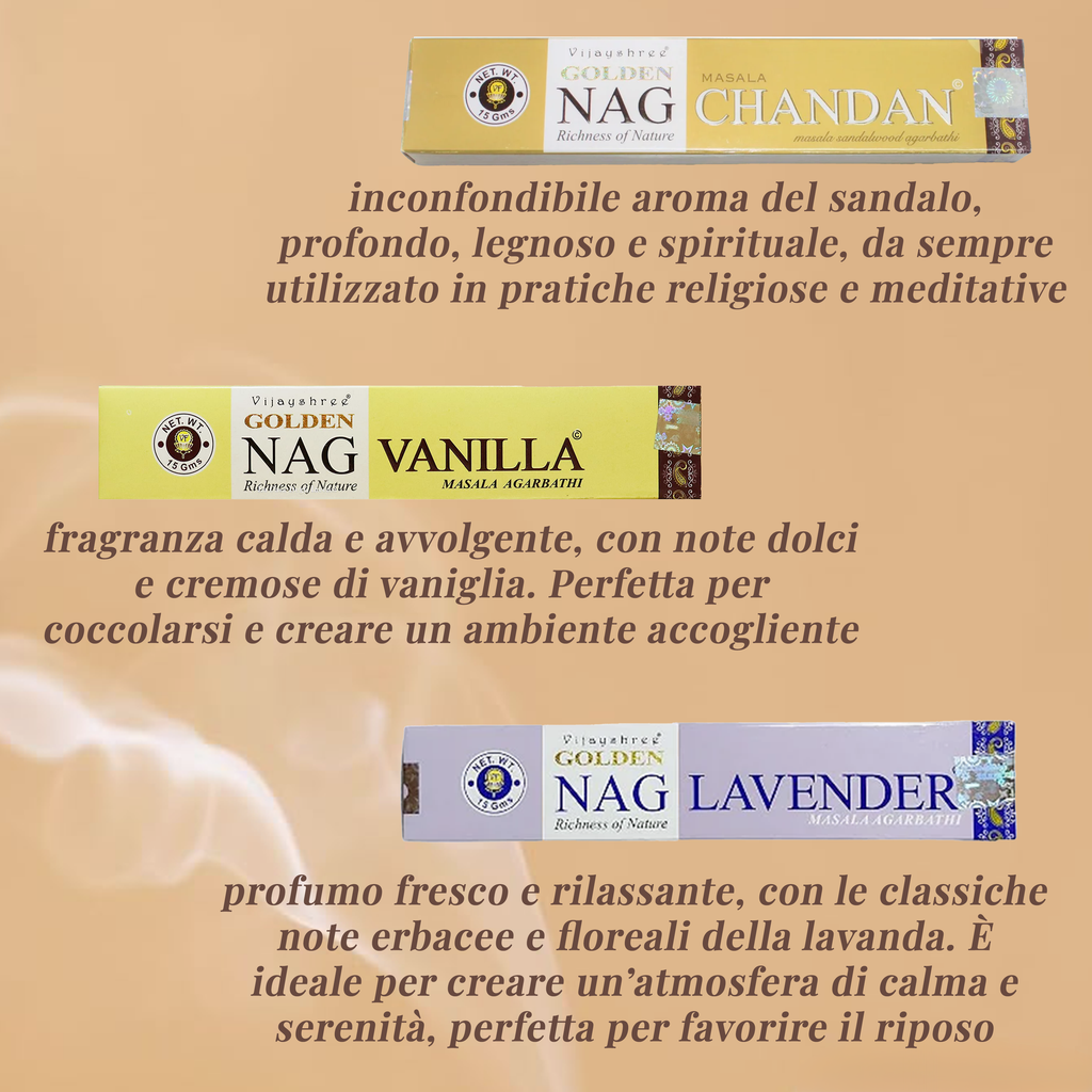SET GOLDEN NAG (Set Relax & Benessere)