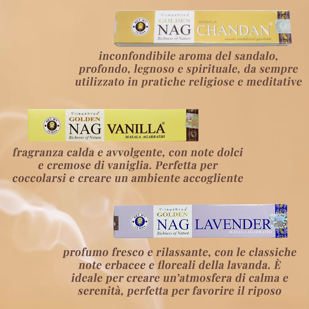 SET GOLDEN NAG (Set Relax & Benessere)