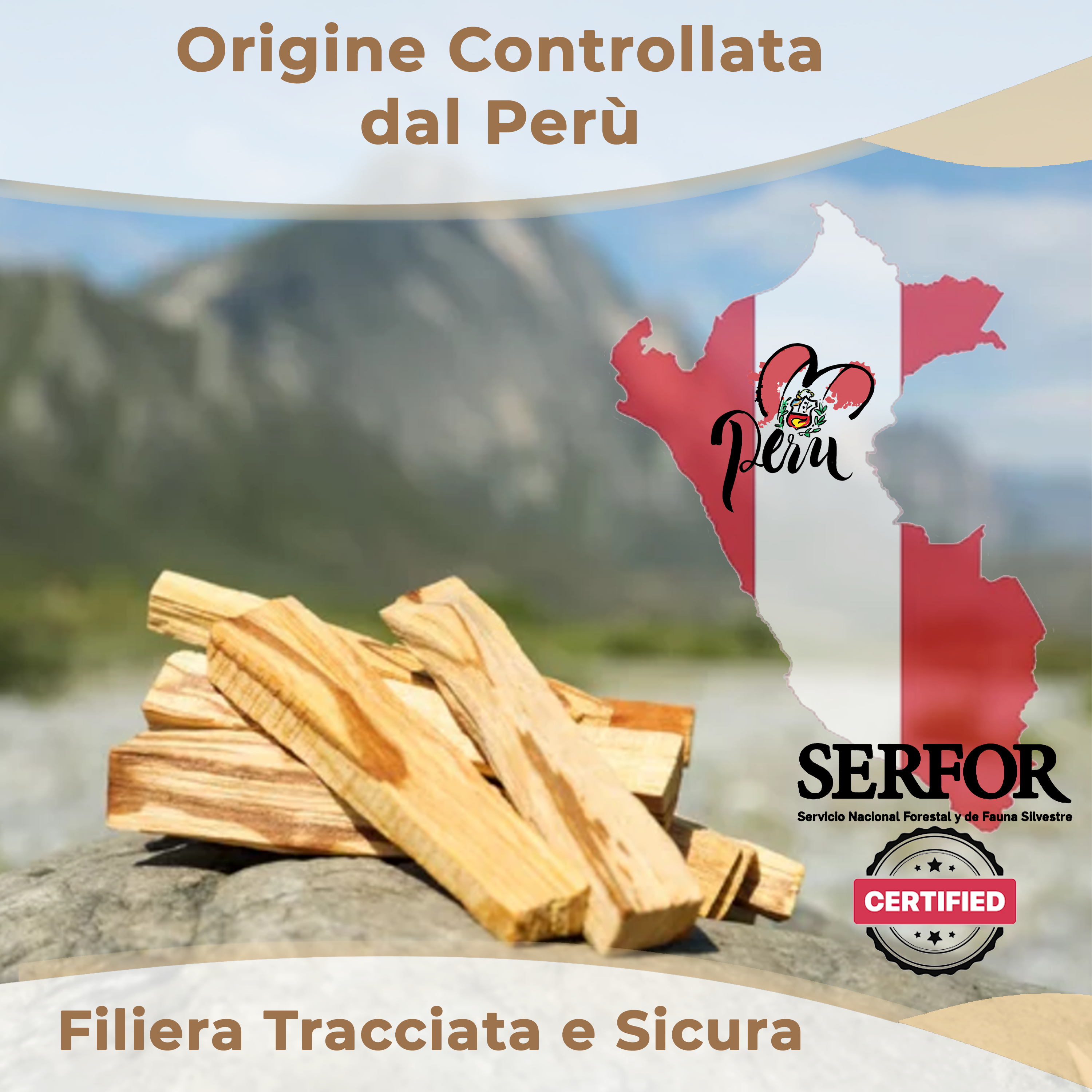 Set Palo Santo Originale (15 Stick)