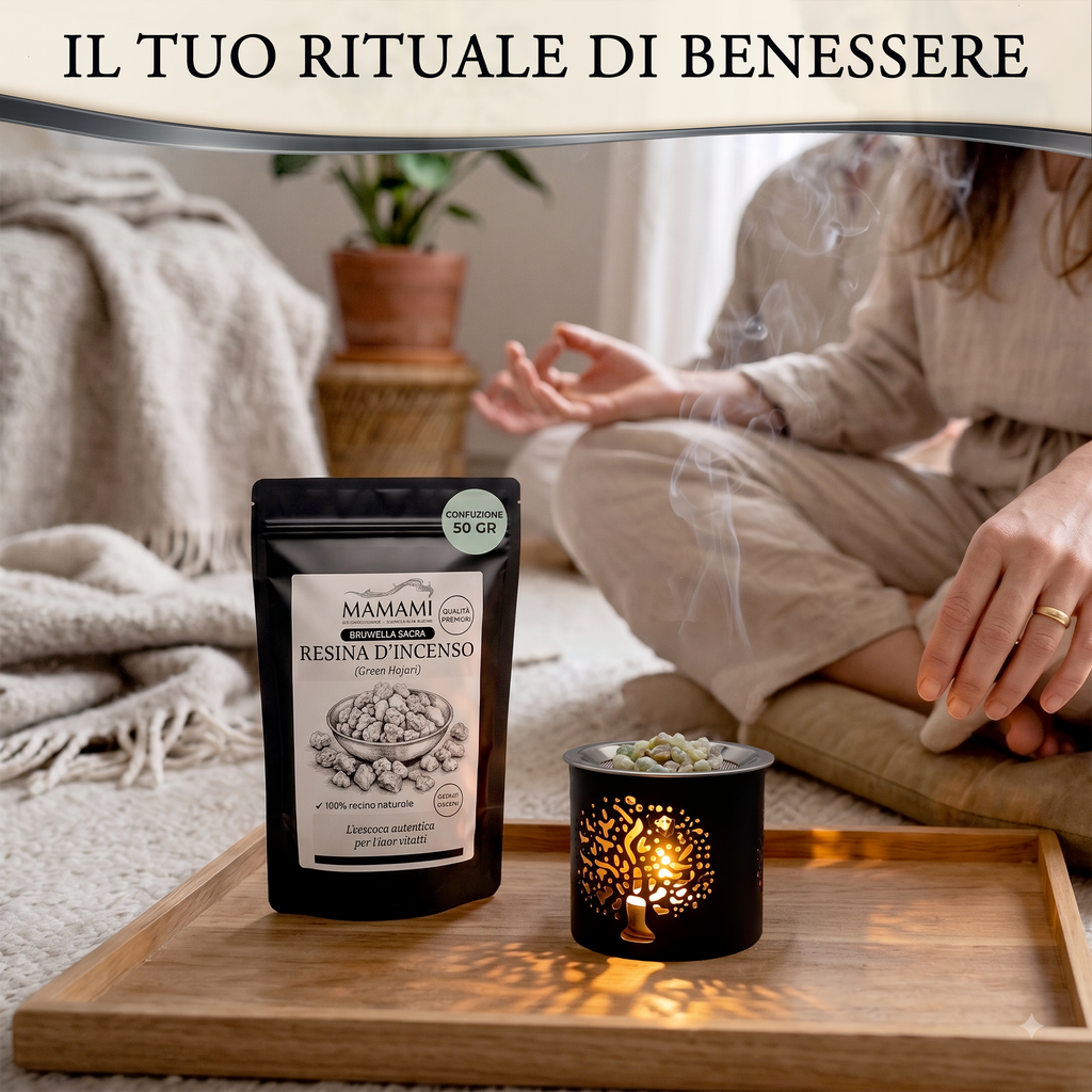 Bruciaincenso Albero della Vita — Ferro Nero