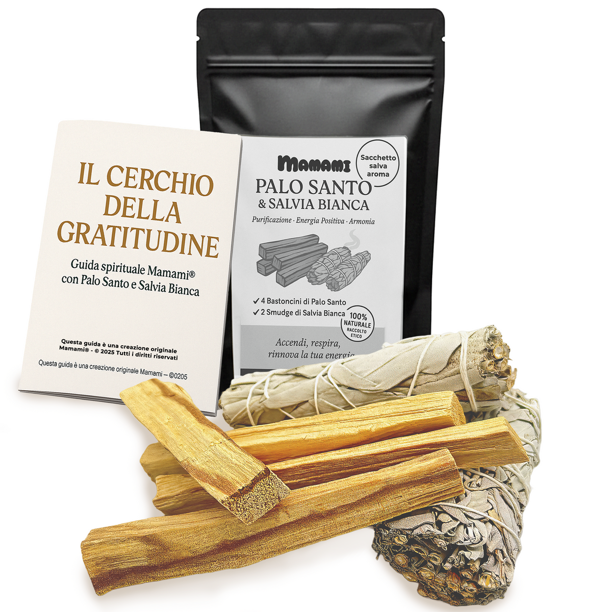 Set Palo Santo & Salvia Bianca